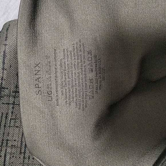 SPANX Leggings Olive Green size L - Picture 2 of 2